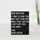 Suche nach bruder liebe karten Lustig