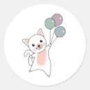 Recherche de chat coloré autocollants Kawaii