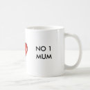 Recherche de maman du numéro un tasses Nombre