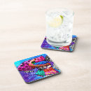 Recherche de colorful dessous de verres Rose