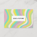 Recherche de couleurs pastel cartes visite Élégant