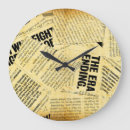 Recherche de papier journal horloges Vintage