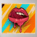 Suche nach pop art lips poster Mund