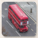 Recherche de londres dessous de verres Rouge