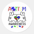 Recherche de autism puzzle autocollants Couleurs