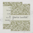 Recherche de william morris invitations Mouche