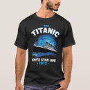 Recherche de white star line tshirts Rms