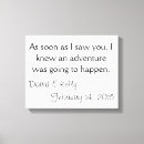 Suche nach datum leinwandbilder Hochzeitsgeschenk