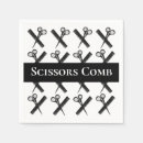 Recherche de ciseaux serviettes Barbier