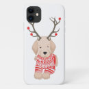 Recherche de noël chien iphone coques Chiot