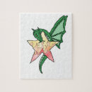 Recherche de dragon rouge puzzles Flamme