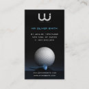 Recherche de professionnel de golf cartes visite Moderne