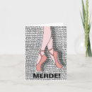 Recherche de representation vœux cartes Ballet