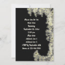 Recherche de black and white party invitations Élégant