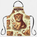Recherche de lion de bébé tabliers Safari