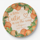 Recherche de faveurs assiettes en papier Script