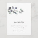 Suche nach floral save the date postkarten Minimal