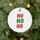 Recherche de ho ho ho ornements De