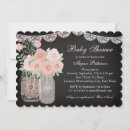 Recherche de mason jar baby shower invitations Bébé