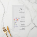 Recherche de floral menu mariage menus Jardin