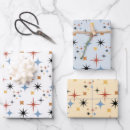 Recherche de les années 50 papier cadeau Moyen siècle moderne