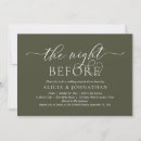 Recherche de vert olive foncé invitations Simple