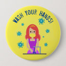 Recherche de mains badges Virus