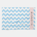 Recherche de zigzag bleu cuisine linges Monogramme