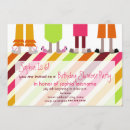 Recherche de pantoufles invitations Sleepover