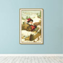 Suche nach schlitten leinwandbilder Santa claus