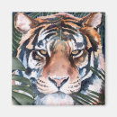 Recherche de animaux sauvages magnets Aquarelle