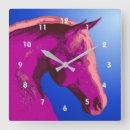 Recherche de tête de cheval horloges Visage