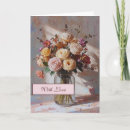 Recherche de fleur abstraite vœux cartes Pour tous