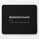 Recherche de badminton drôle tapis souris Anniversaire