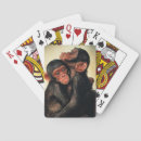 Recherche de chimpanzé jeux de cartes Primate