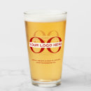 Recherche de logo pint glasses Rouge