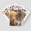 Suche nach hund spielkarten Foto