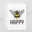 Recherche de abeille heureuse invitations Pour elle