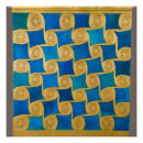 Recherche de spirale bleue posters Décoratif