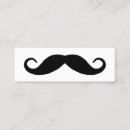 Recherche de moustache noire cartes visite Drôle