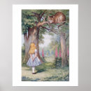 Recherche de cheshire chat posters John tenniel