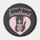Recherche de chat noir de halloween magnets Pour elle