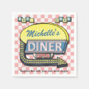 Recherche de les années 50 serviettes Dîner