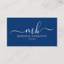 Recherche de monogramme manuscrit cartes visite Initiales