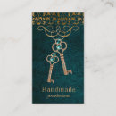 Recherche de serrure et clé cartes visite Clés