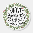 Recherche de merry christmas magnets Aquarelle