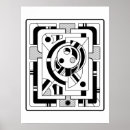Suche nach geometrische linien poster Minimal