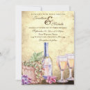 Recherche de vignoble mariage invitations Romantique