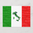 Recherche de drapeau italien cartes postales Pays