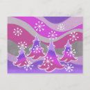 Suche nach winterbäume postkarten Winterlandschaft
